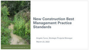 New Construction BMP Standards- Angela Force