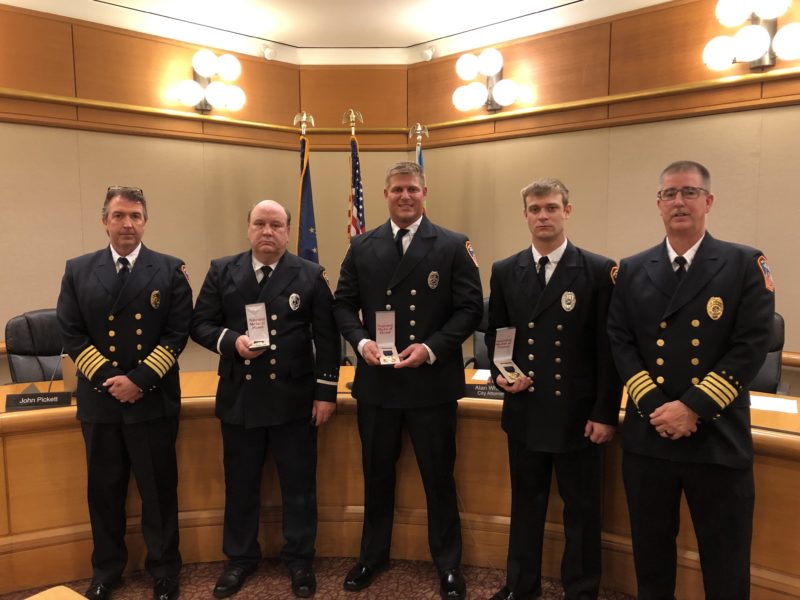 Firefighters Receive Medal of Valor – Fire Department