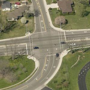 Westenedge Aerial View of intersection 