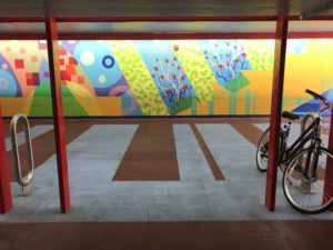 JSPG Pedestrian Tunnel Mural