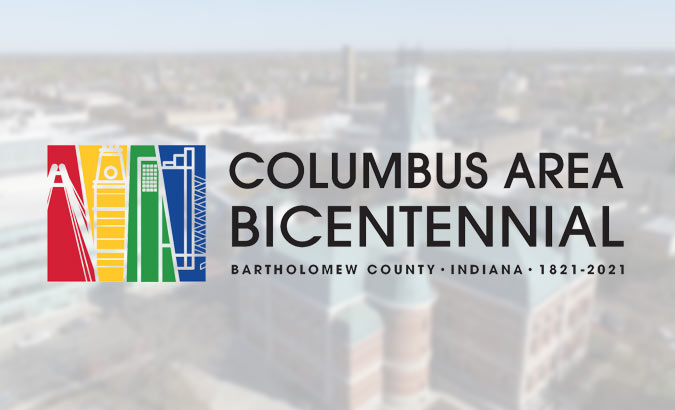 Columbus Area Bicentennial logo, link to information