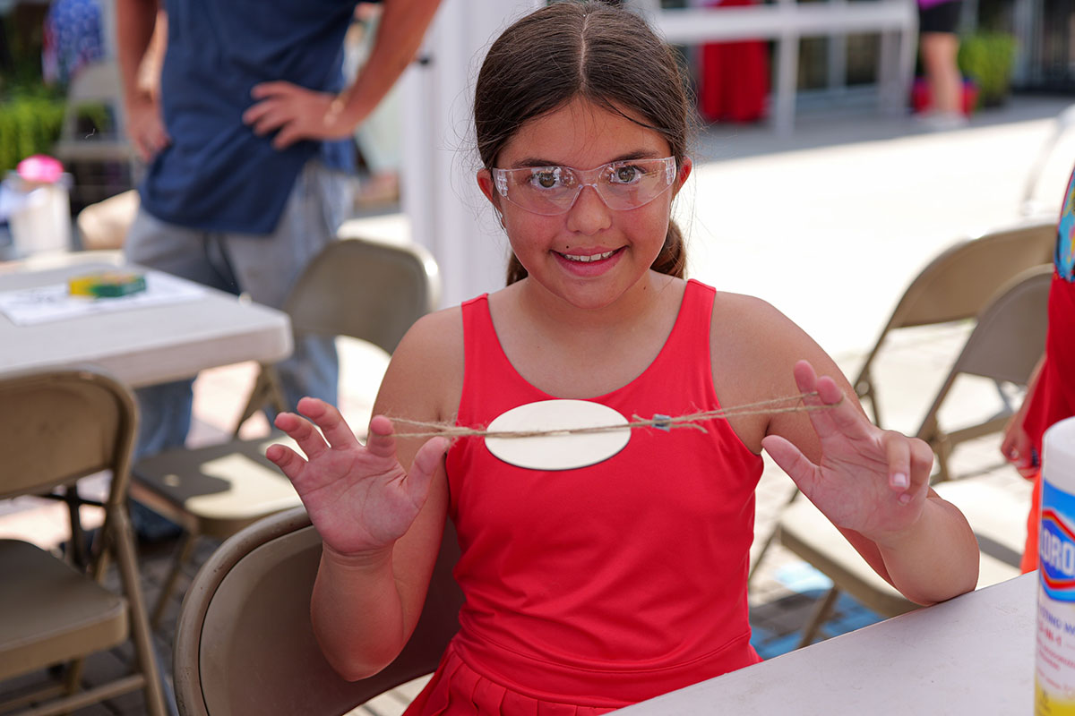 People take part in American Revolutino Day during Columbus's Celebrate 250's on Fourth Street in downtown Columbus, Indiana, Monday, June 29, 2026. Celebrate 250 is a six celebration marking America's 250th anniversary.