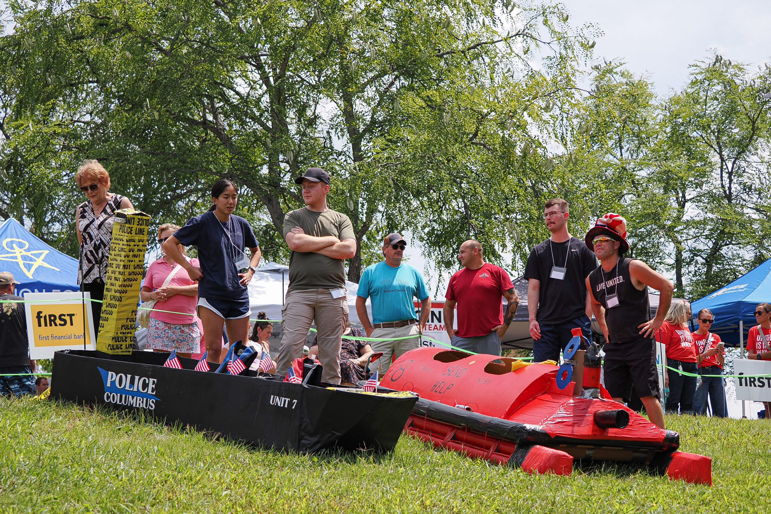 Photos from the inaugural Columbus Riverfest featuring You Gotta Regatta. The event served as a fundraiser for the United Way of Bartholomew County. Mike Wolanin | City of Columbus Communications