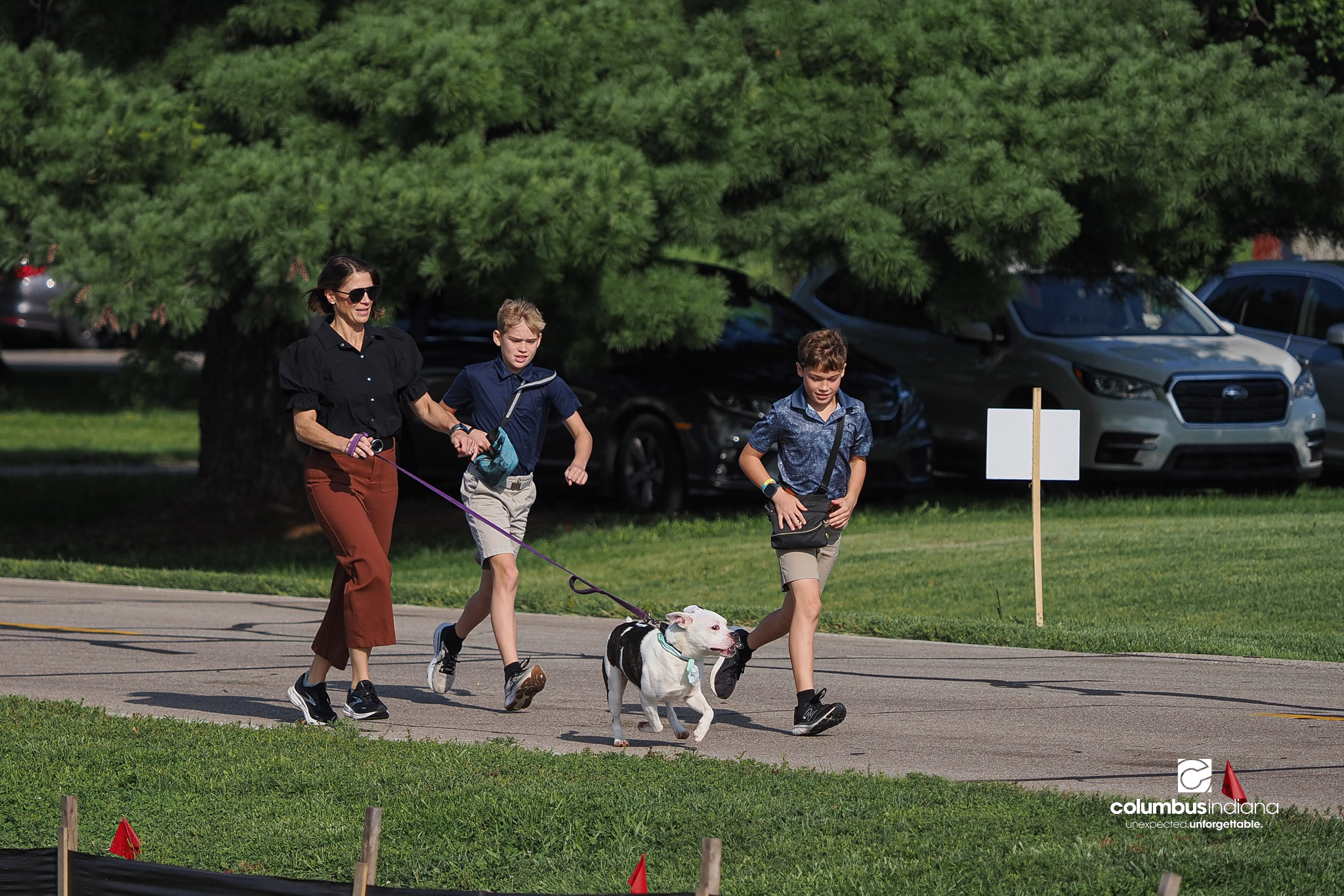 These photos show the celebration and groundbreaking for the new Columbus Animal Care facility named the Wendy H. Elwood Animal Care Services Center in Columbus, Indiana.
